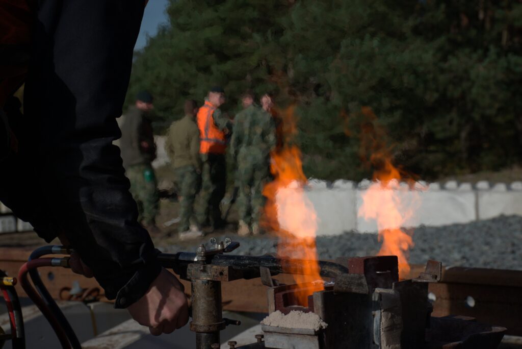 ASSET Rail traint militairen